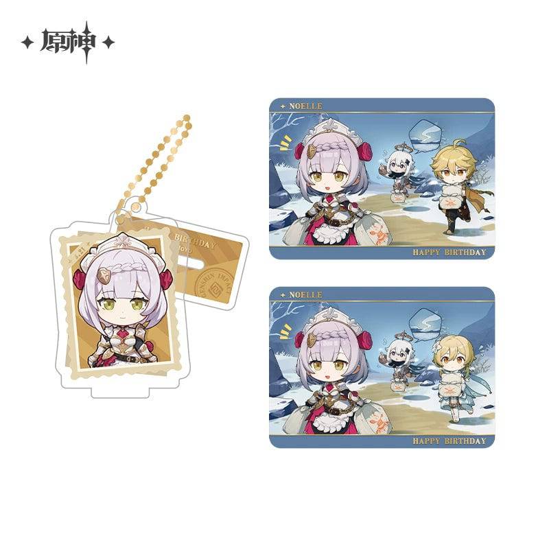 Genshin Impact Character Stand Collectible Card Set - Image 10