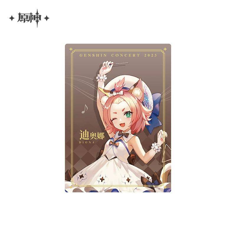 Genshin Impact Concert Character Card - Image 12