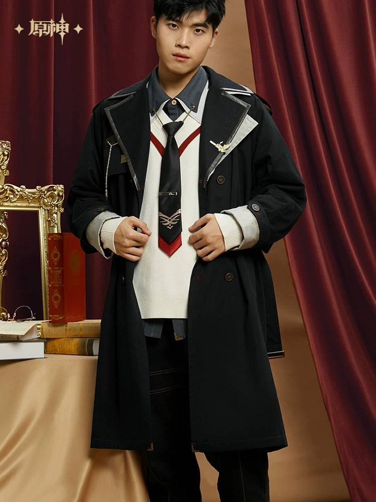 Genshin Impact Diluc Theme Series Long Coat - Image 2