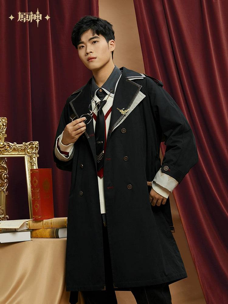 Genshin Impact Diluc Theme Series Long Coat - Image 3
