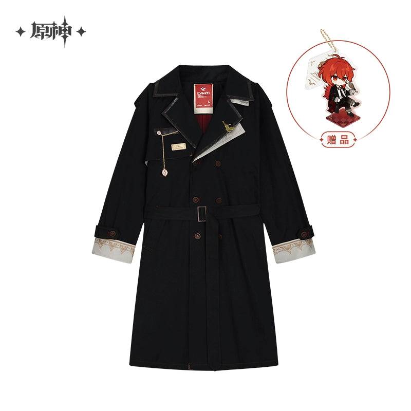Genshin Impact Diluc Theme Series Long Coat - Image 9