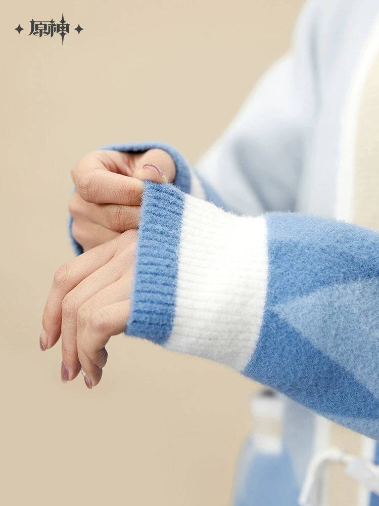 Genshin Impact Ganyu Theme Series Knitted Cardigan - Image 4