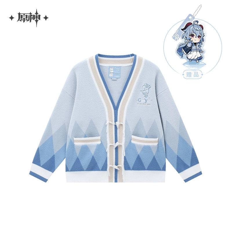 Genshin Impact Ganyu Theme Series Knitted Cardigan - Image 6