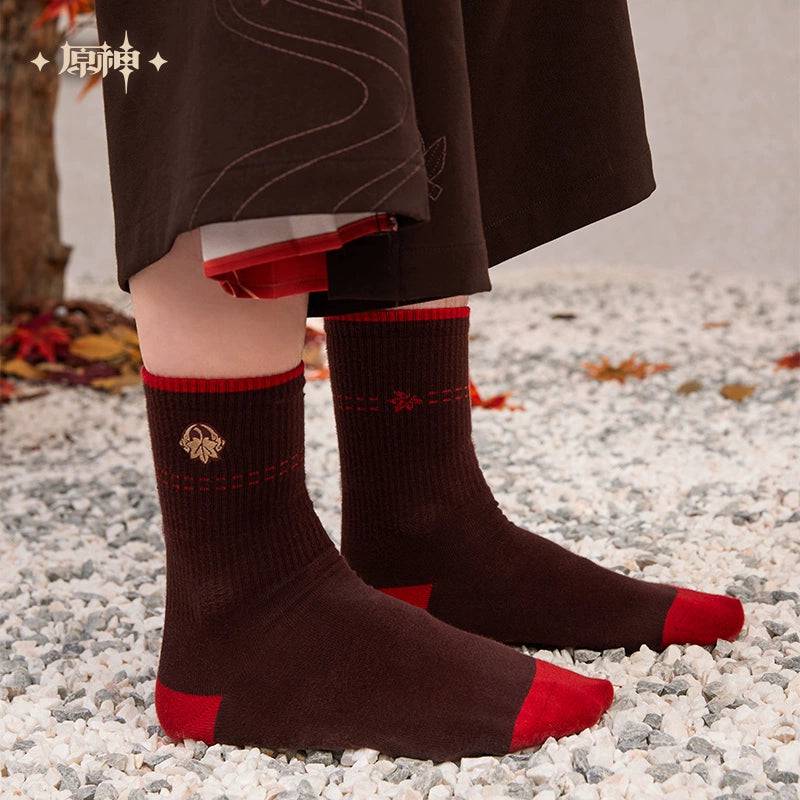 Genshin Impact Kaedehara Kazuha Theme Socks