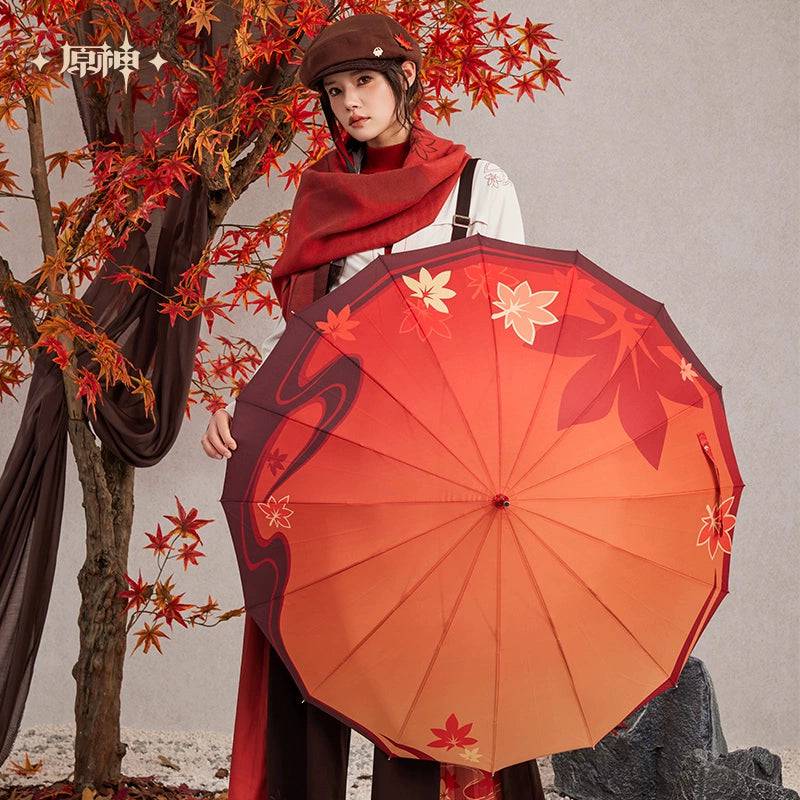 Genshin Impact Kaedehara Kazuha Theme Umbrella - Image 3