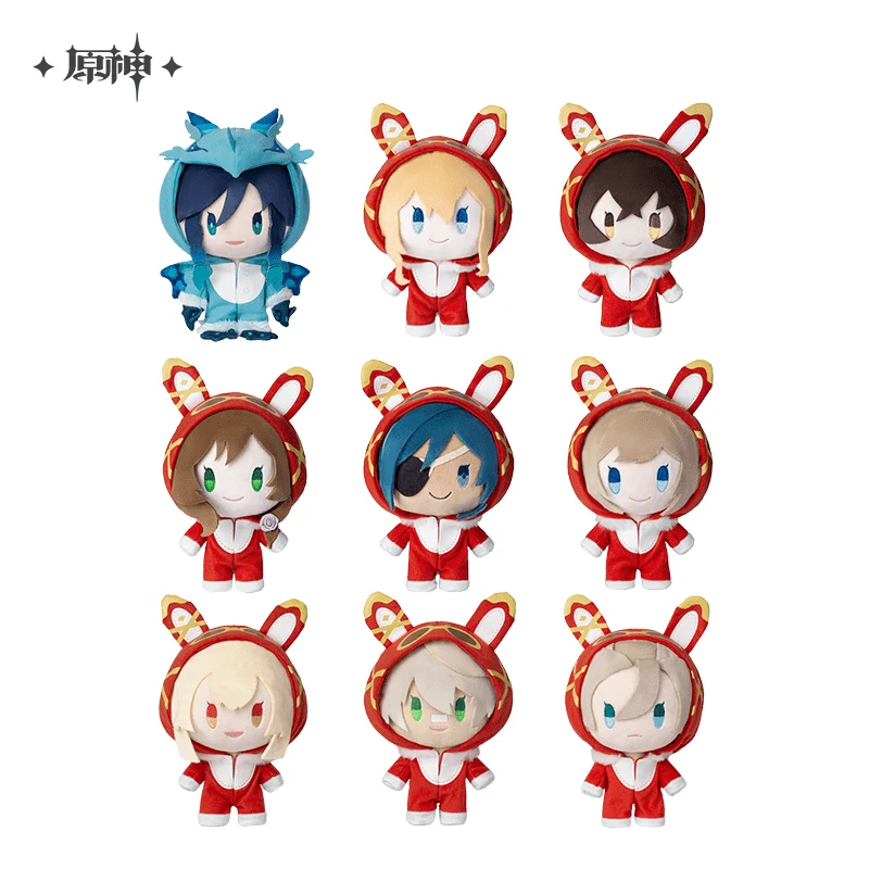Genshin Impact Mondstadt Baron Bunny Theme Chibi Figure