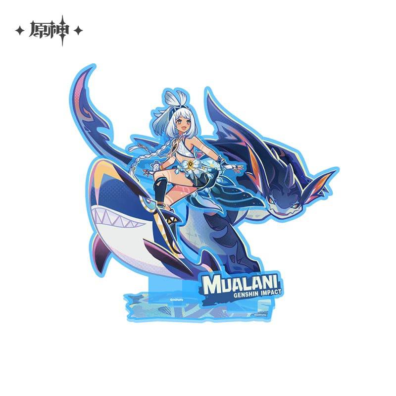 Genshin Impact Natlan Series Badge Acrylic Stand Laser Ticket - Image 5
