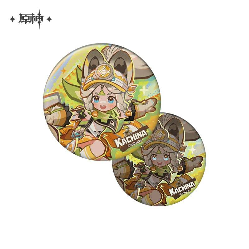Genshin Impact Natlan Series Badge Acrylic Stand Laser Ticket - Image 6