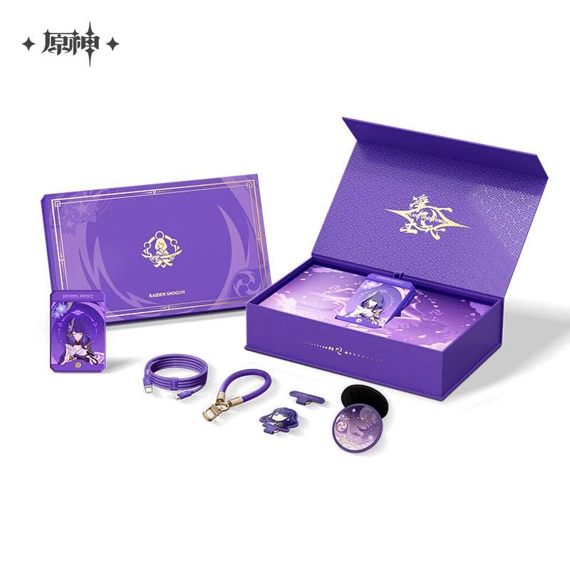 Genshin Impact Raiden Shogun Gift Box Power Bank - Image 3
