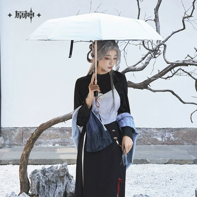 Genshin Impact Shenhe Theme Series Umbrella - Image 3