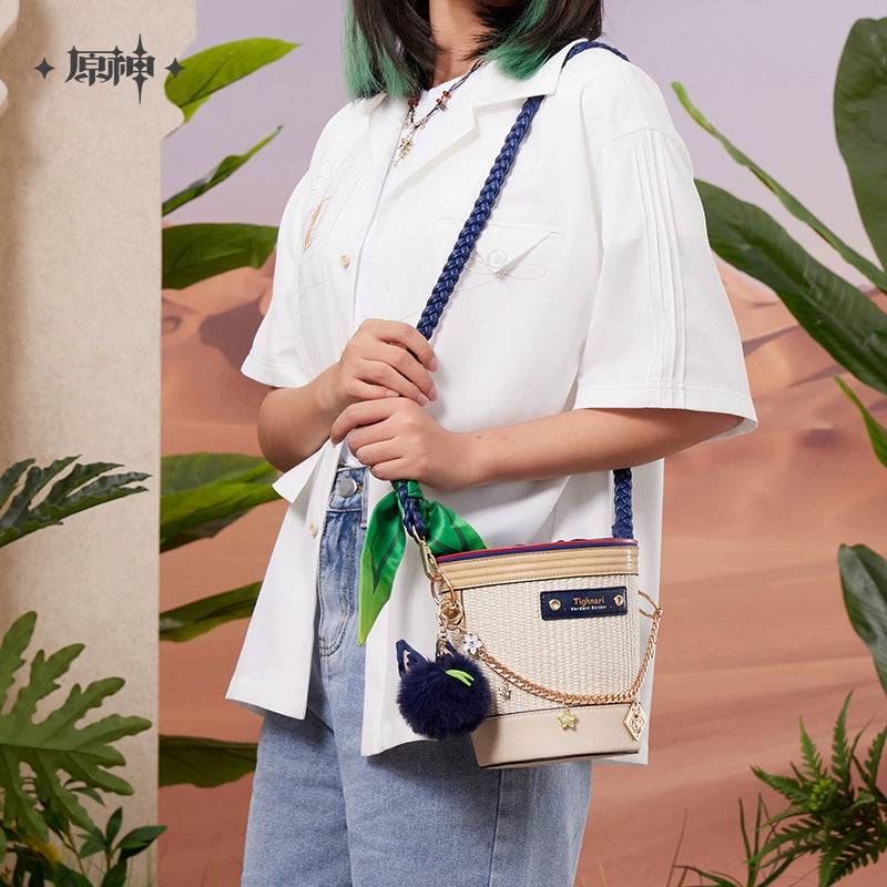 Genshin Impact Tighnari Theme Flower Basket Bag - Image 3