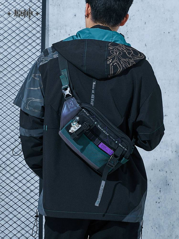 Genshin Impact Xiao Theme Series Messenger Bag - Image 4