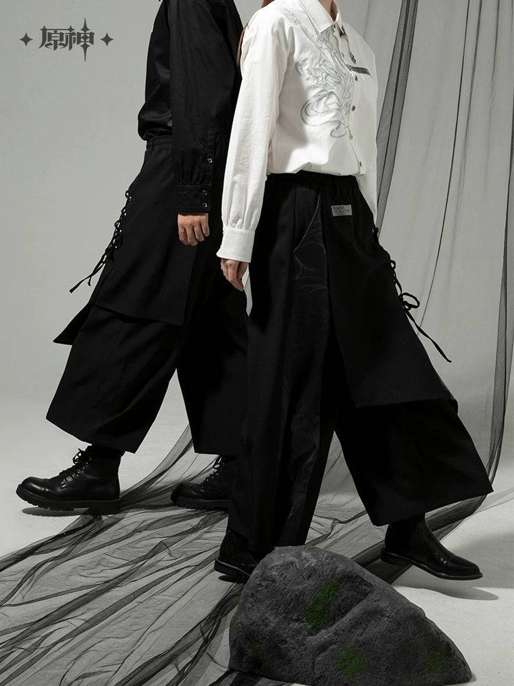 Genshin Impact Xiao Theme Series Wide Pants - Image 3