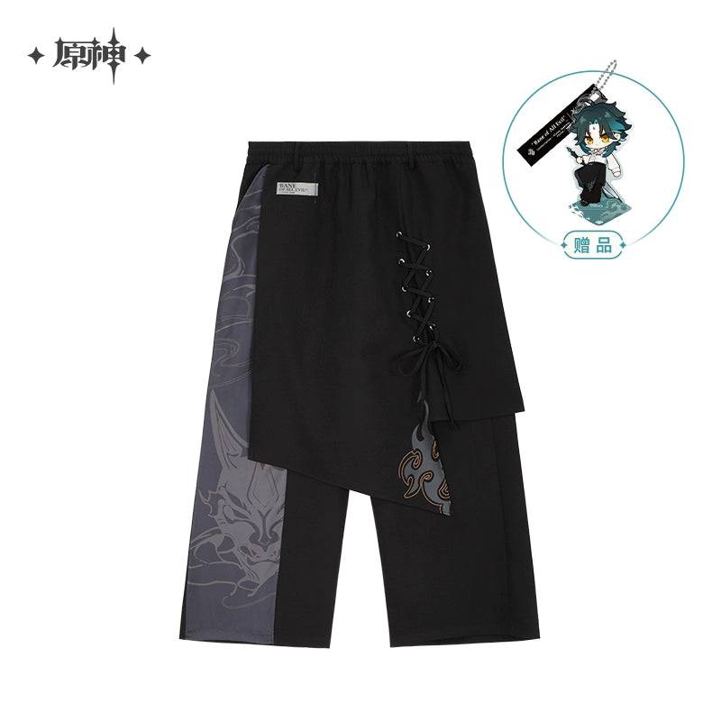 Genshin Impact Xiao Theme Series Wide Pants - Image 6