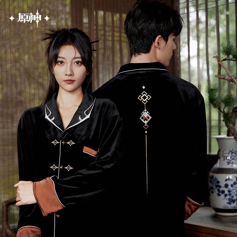 Genshin Impact Zhongli Theme Pajamas Set - Image 2