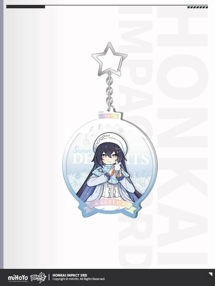 Honkai Impact 3rd Acrylic Keychain Winter Series - Image 3