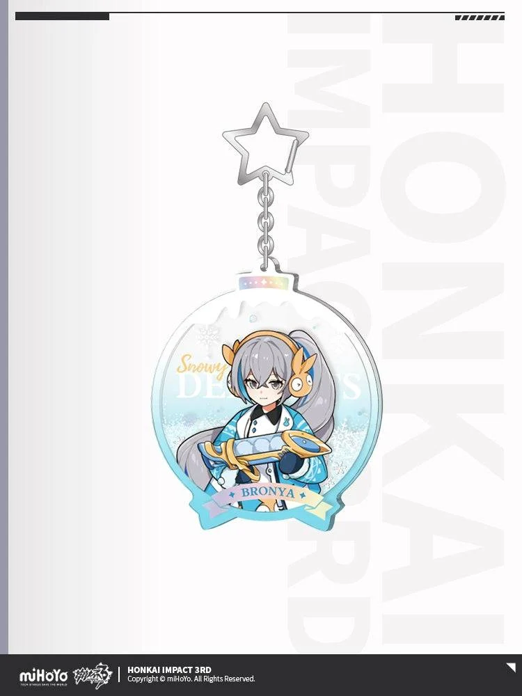 Honkai Impact 3rd Acrylic Keychain Winter Series - Image 4