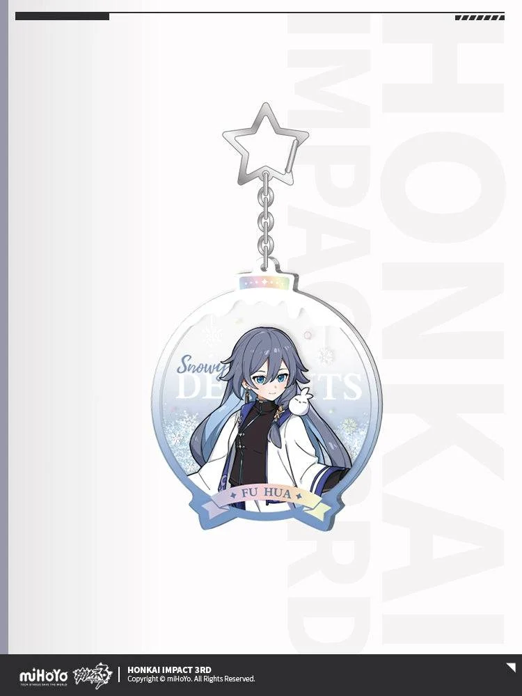 Honkai Impact 3rd Acrylic Keychain Winter Series - Image 5