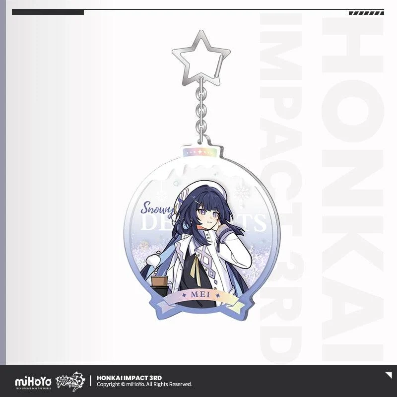 Honkai Impact 3rd Acrylic Keychain Winter Series - Image 9