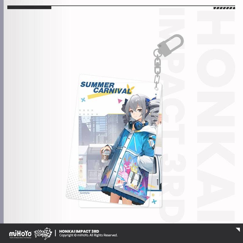 Honkai Impact 3rd Acrylic Quicksand Keychain Summer Carnival Series - Image 5