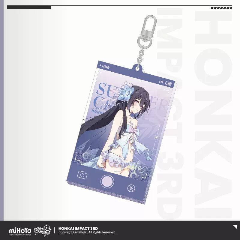 Honkai Impact 3rd Acrylic Quicksand Keychain Summer Series - Image 7