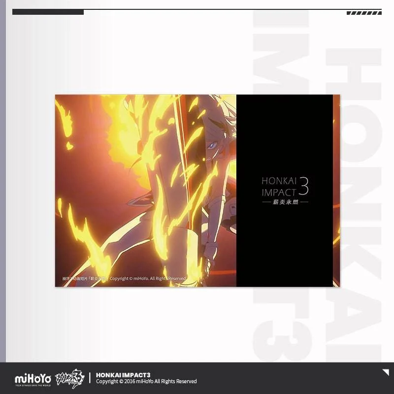 Honkai Impact 3rd Animated Short Film CG Postcard Set - Image 11