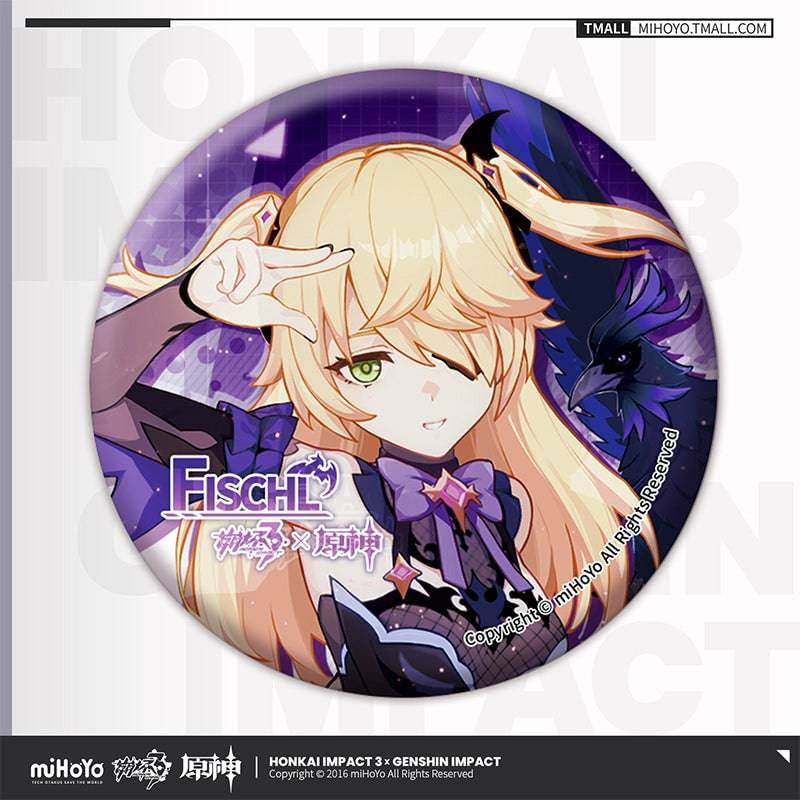 Honkai Impact 3rd Character Tinplate Badge - Image 2