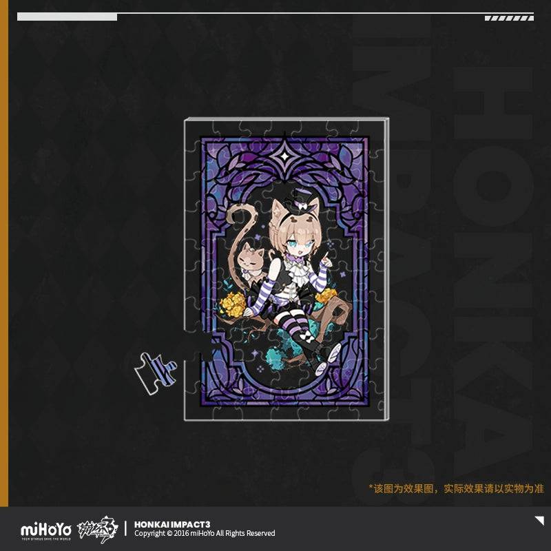 Honkai Impact 3rd Child's Dream Wonderland Series Acrylic Transparent Puzzle - Image 12
