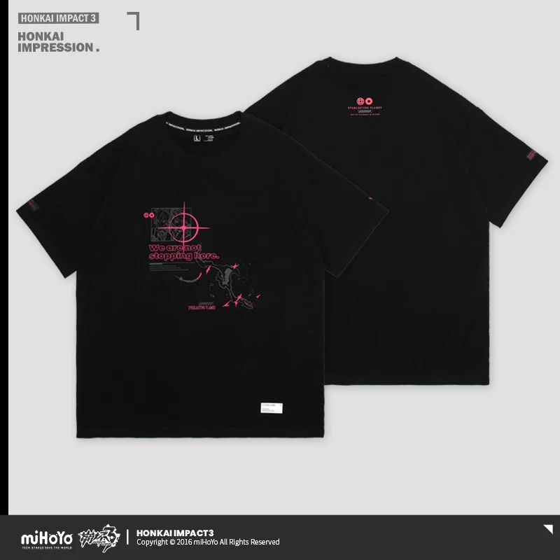 Honkai Impact 3rd Final Lesson Theme T-Shirt - Image 13