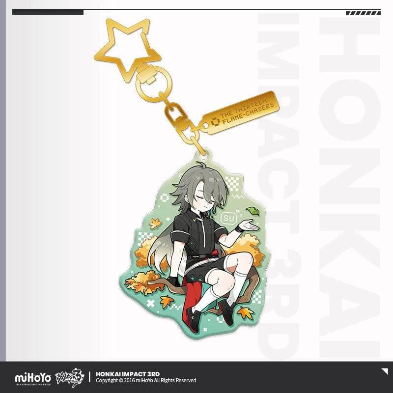 Honkai Impact 3rd Flame Chasers Series Metal Keychain - Image 12