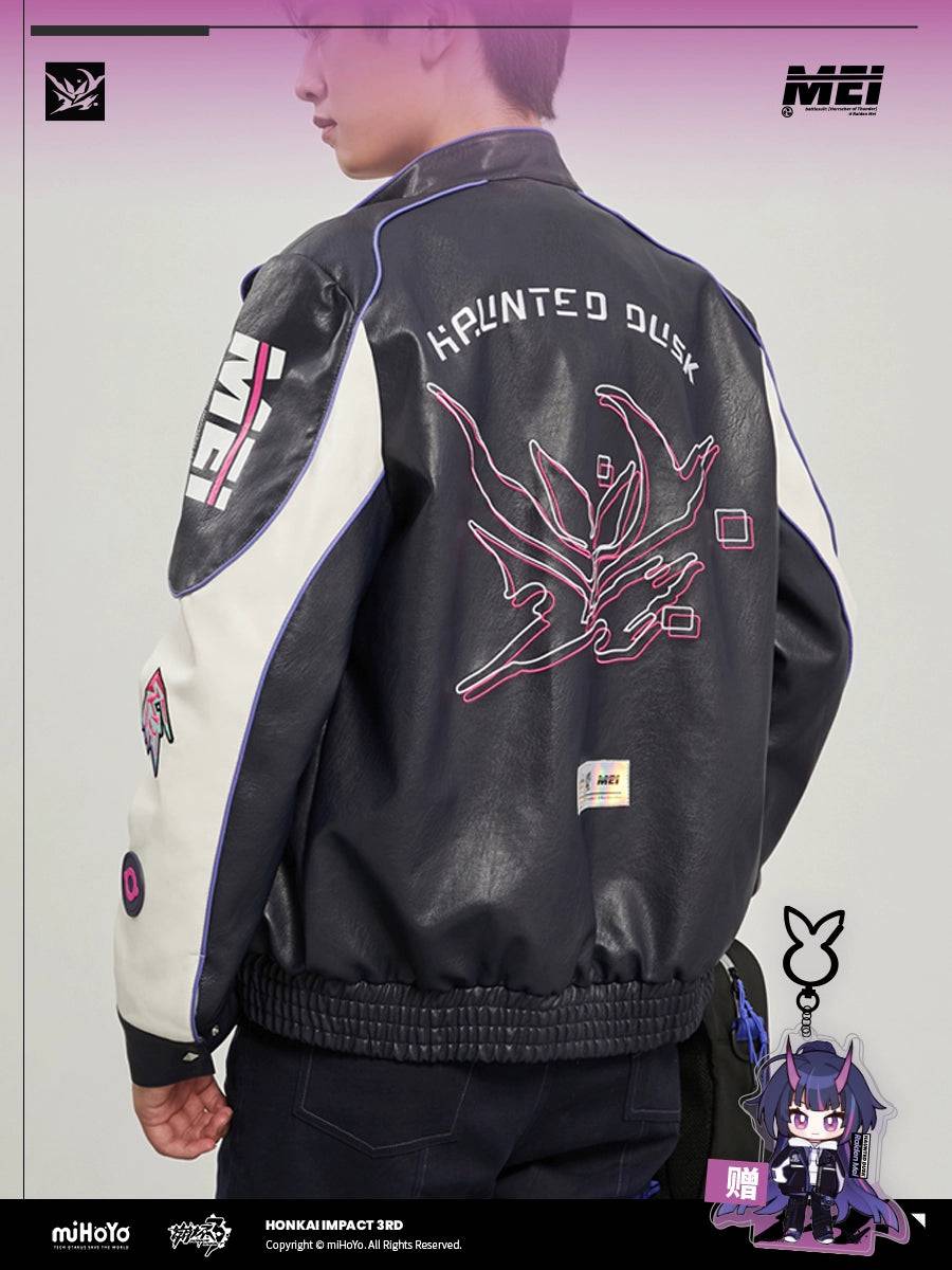 Honkai Impact 3rd Herrscher of Thunder Theme PU Jacket - Image 2
