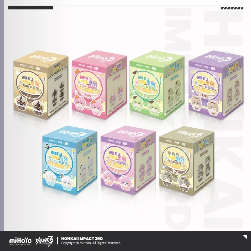 Honkai Impact 3rd Instant Noodle Series Collectible Stacking Figures Vol. 1 - Image 3