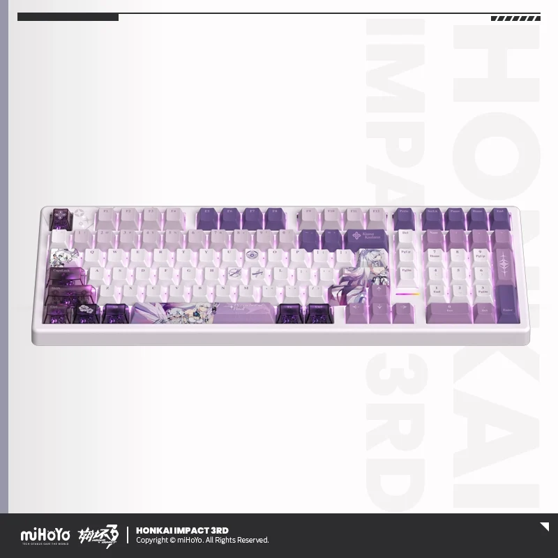 Honkai Impact 3rd Kiana Herrscher of Finality Theme Keyboard - Image 4