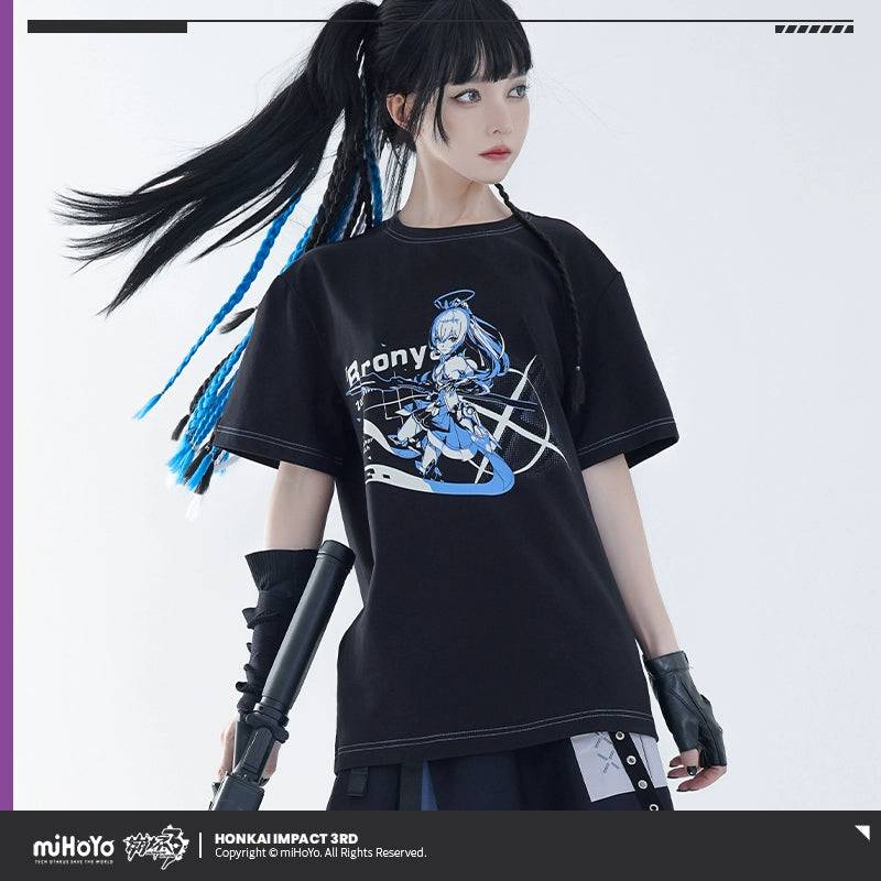 Honkai Impact 3rd Kiana Mei Bronya Herrscher Series T-Shirt - Image 3