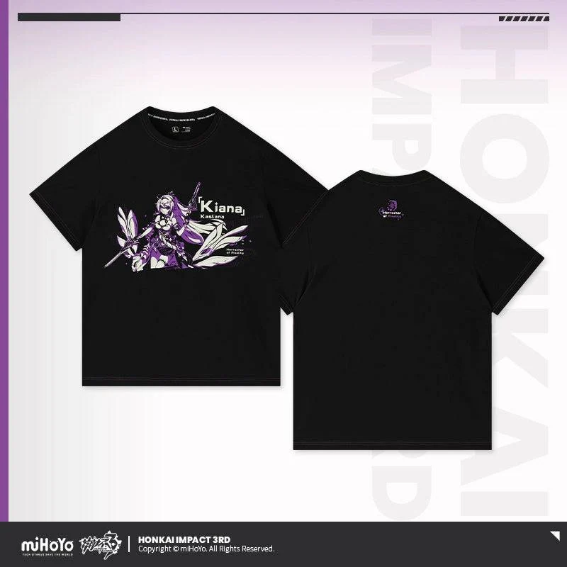 Honkai Impact 3rd Kiana Mei Bronya Herrscher Series T-Shirt - Image 4