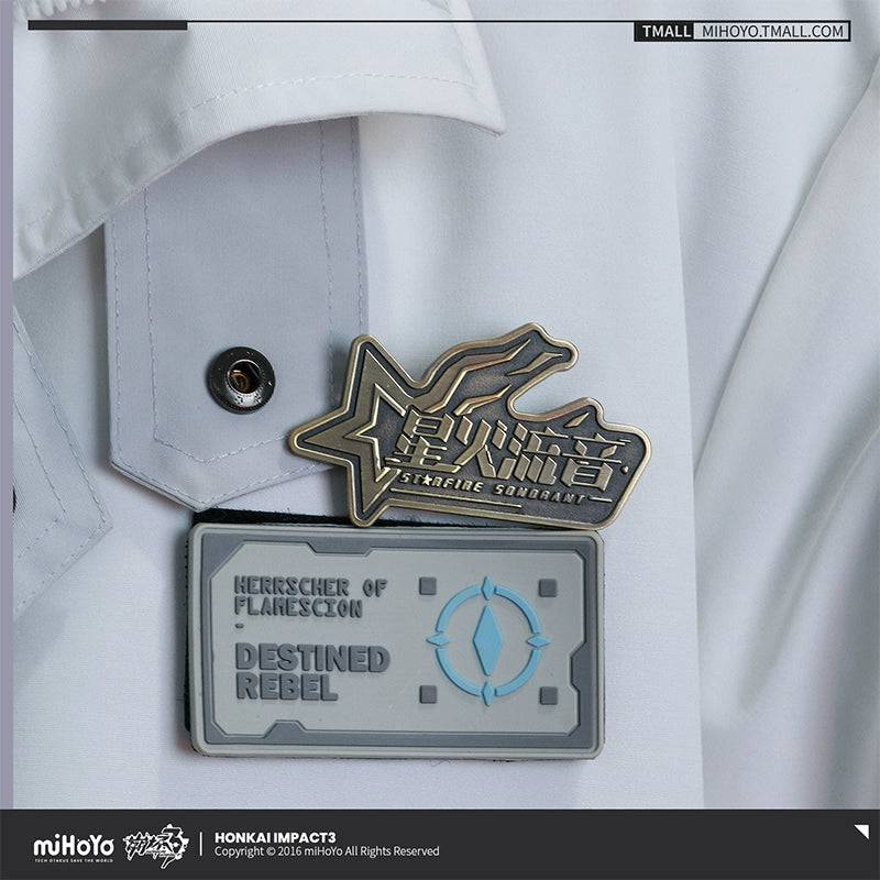 Honkai Impact 3rd Metal Badge Starfire Sandbrant - Image 4