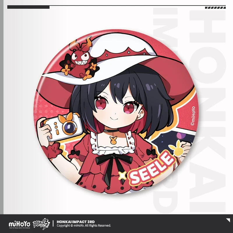 Honkai Impact 3rd Paradise Tinplate Badge Collection - Image 11