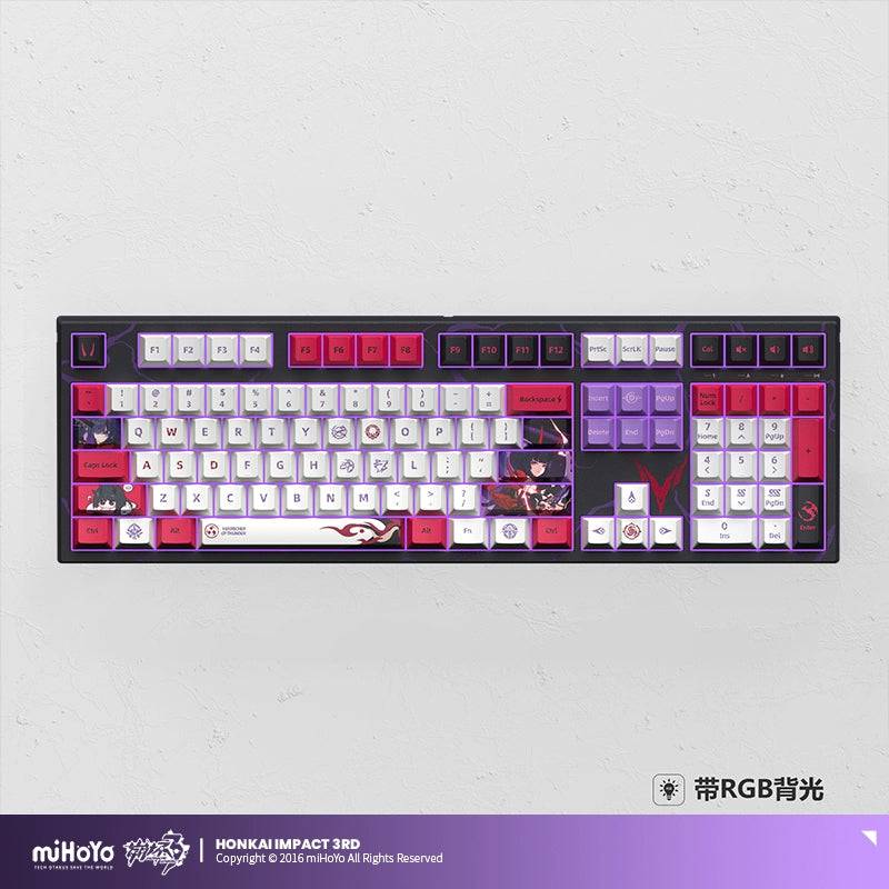 Honkai Impact 3rd Raiden Mei Herrscher of Thunder Keyboard - Image 2