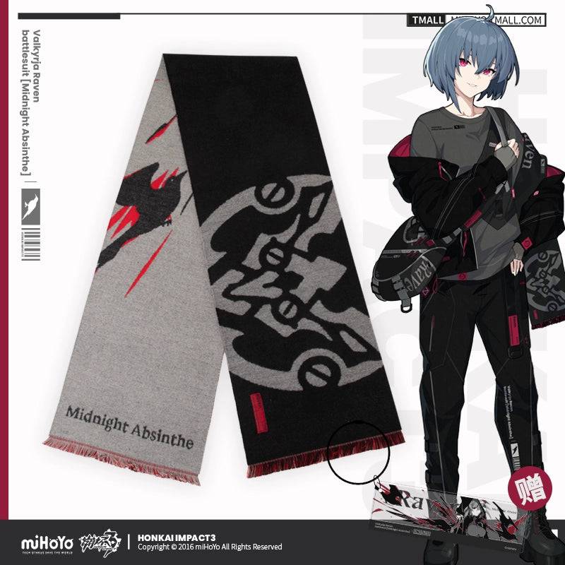 Honkai Impact 3rd Raven Midnight Absinthe Scarf - Image 2
