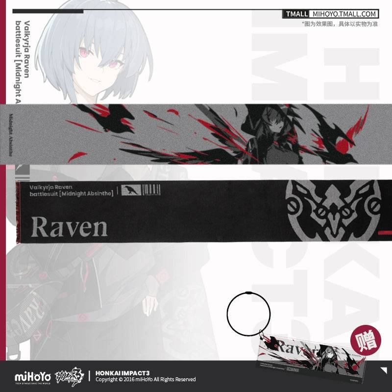 Honkai Impact 3rd Raven Midnight Absinthe Scarf - Image 3