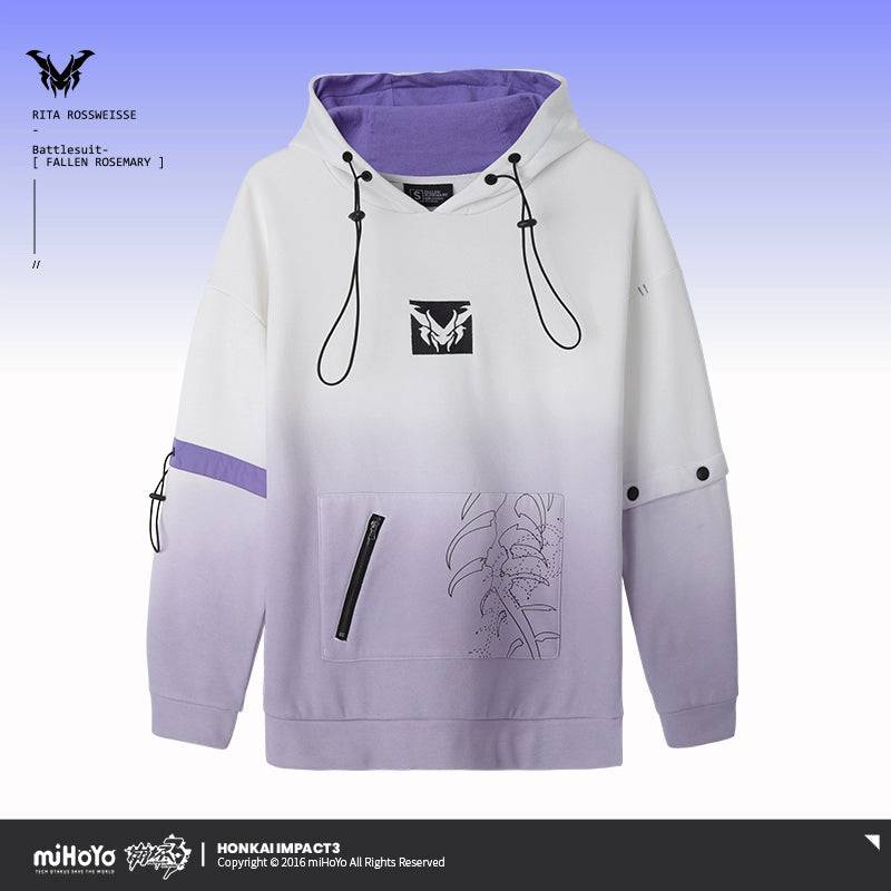 Honkai Impact 3rd Rita Rossweisse Fallen Rosemary Theme Sweater - Image 3