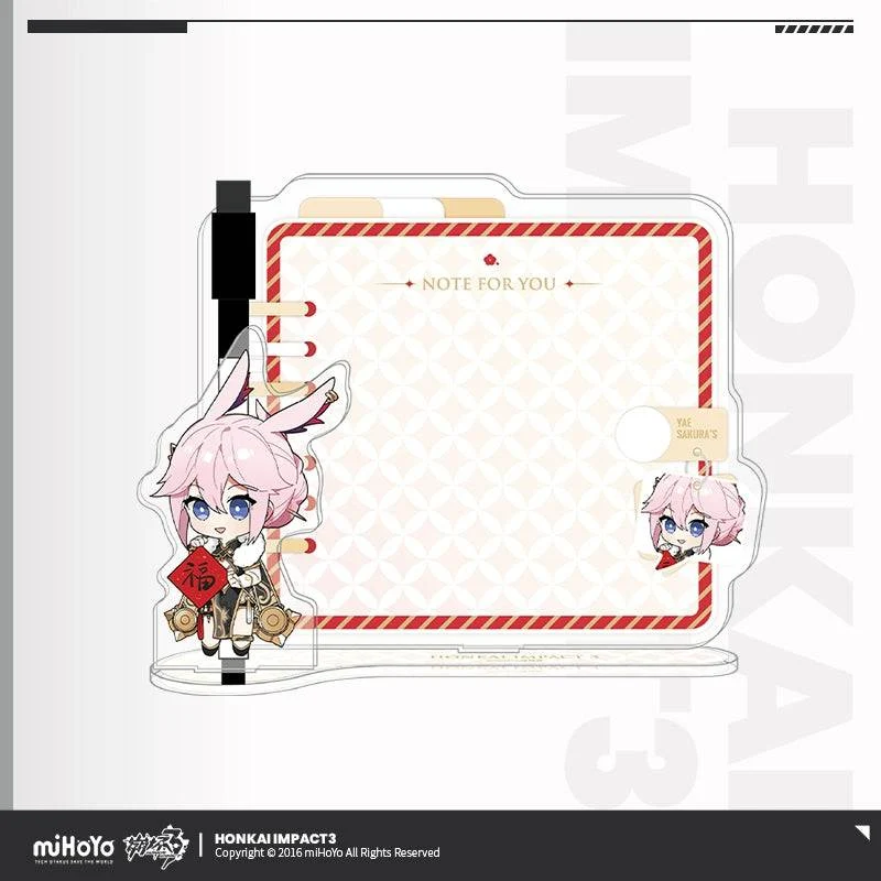 Honkai Impact 3rd Spring Blessing Series Message Board Pen Holder - Image 6