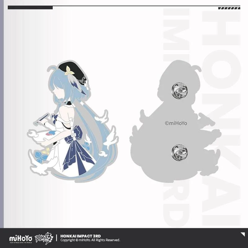 Honkai Impact 3rd Valkyrie Character Theme Metal Badge - Image 4