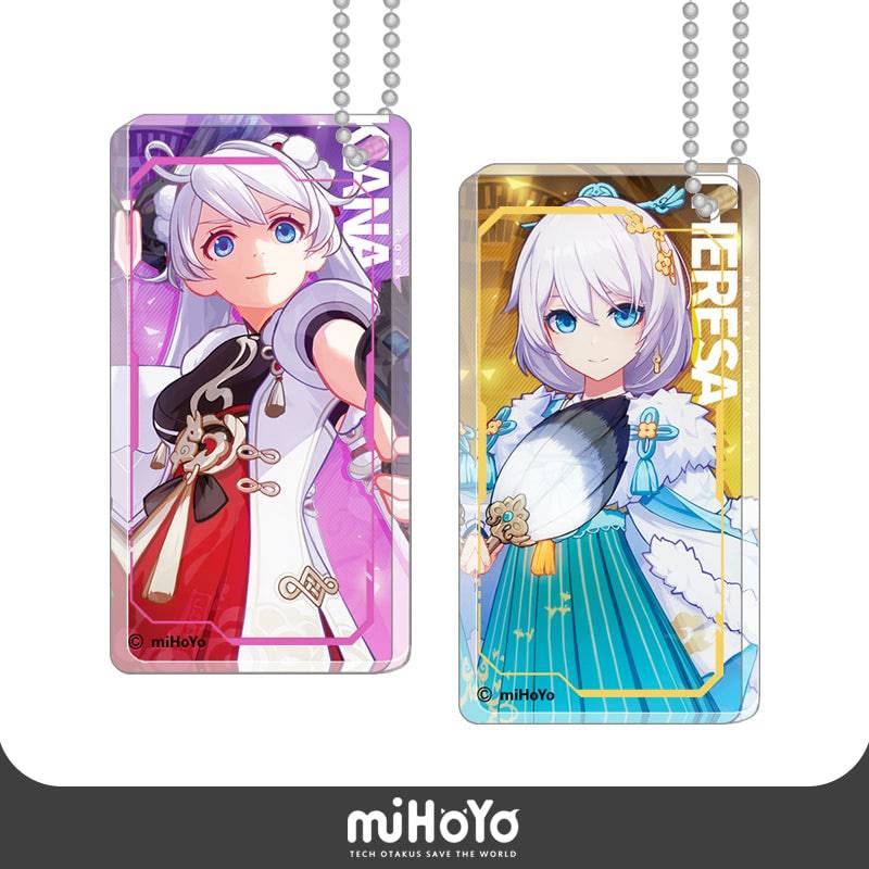 Honkai Impact 3rd Valkyrie Selector Card Thick Acrylic Pendant - Image 2
