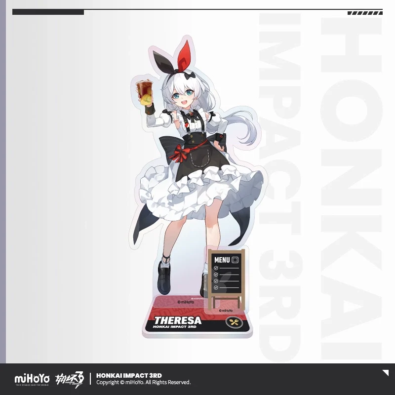 Honkai Impact 3rd Waitress Theme Acrylic Stand - Image 3