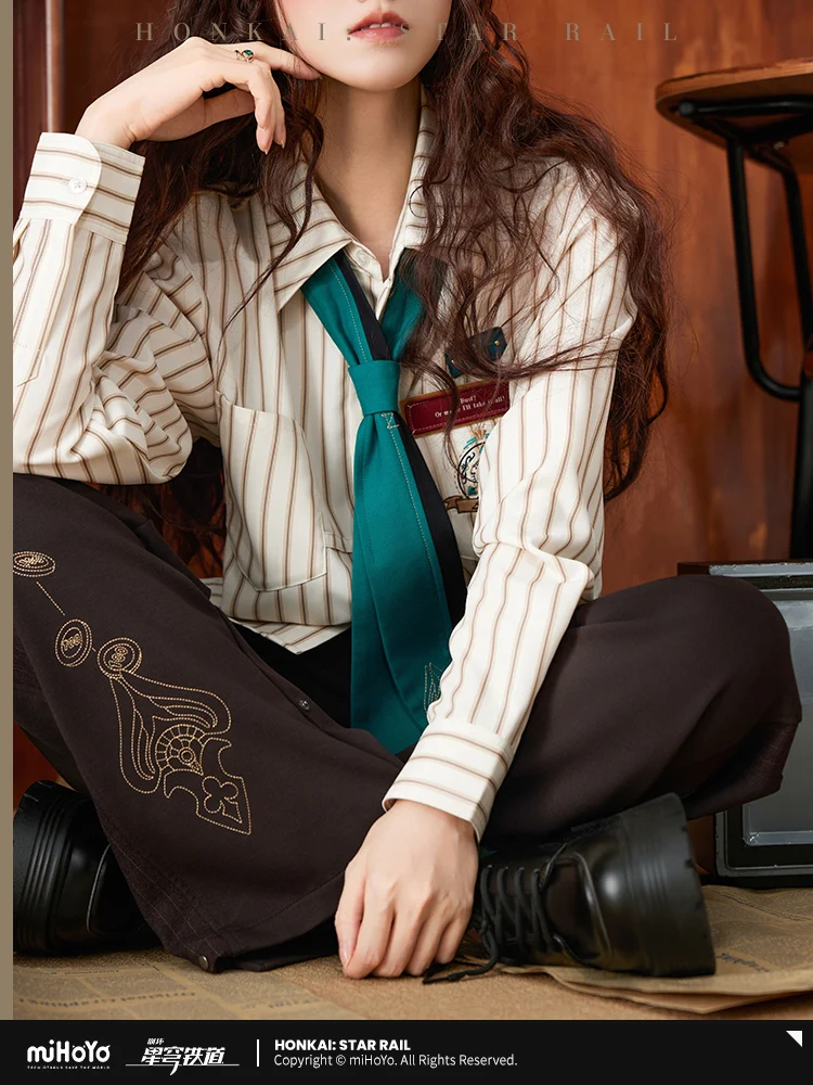 Honkai: Star Rail Aventurine Theme Series Pants - Image 3