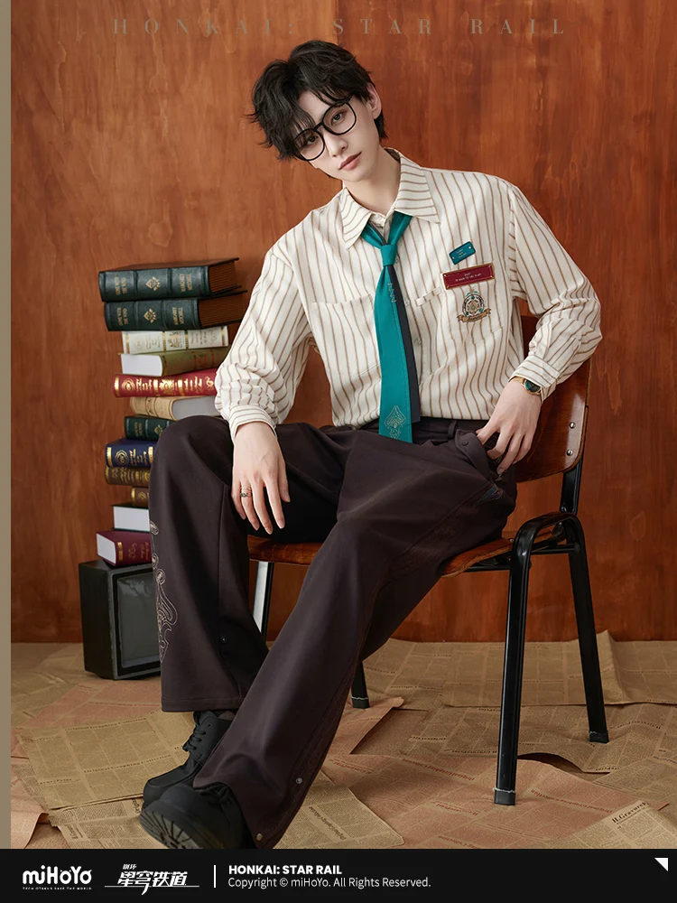 Honkai: Star Rail Aventurine Theme Series Pants - Image 4