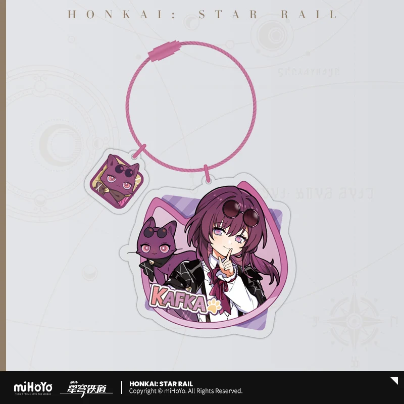 Honkai: Star Rail Character Cat Series Acrylic Pendant - Image 6