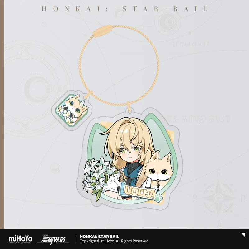 Honkai: Star Rail Character Cat Series Acrylic Pendant - Image 8