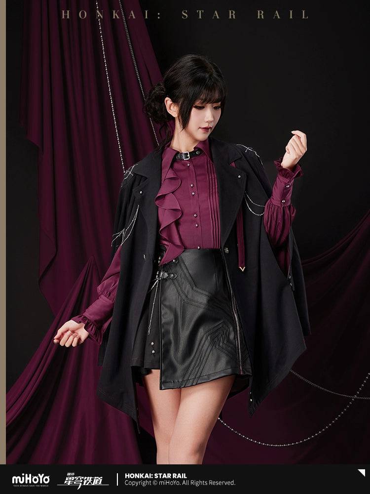 Honkai: Star Rail Kafka Theme Cape Cloak - Image 3